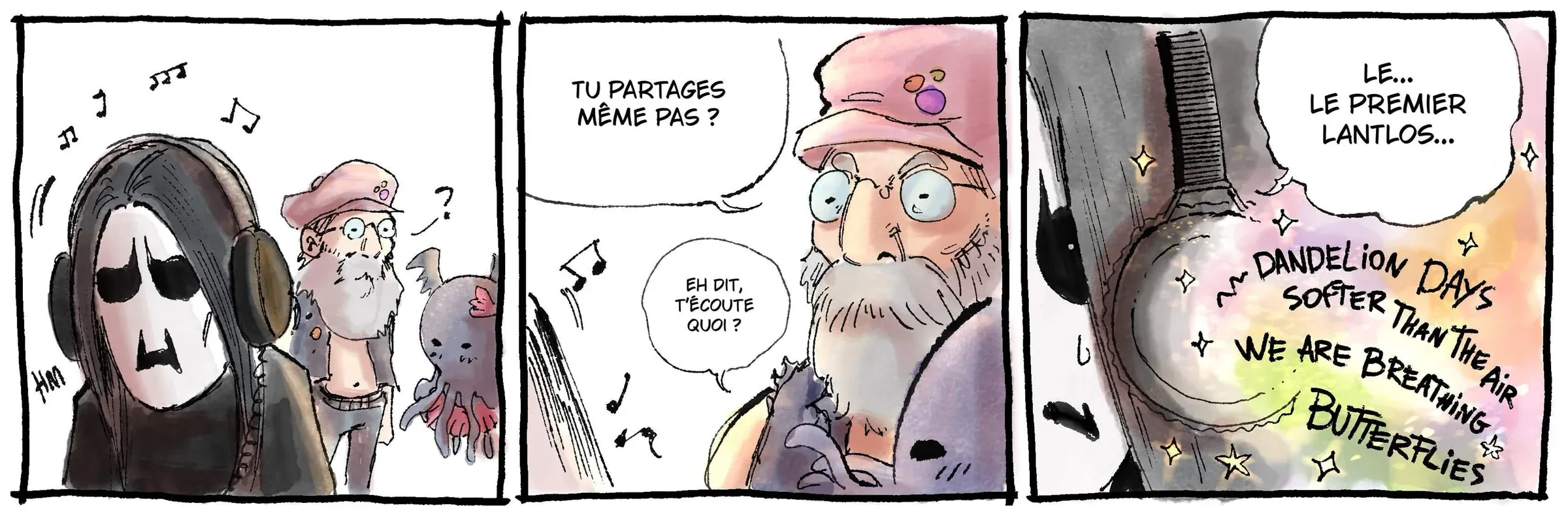 Planche 2 — Le plaisir coupable du blackeux — planche complète